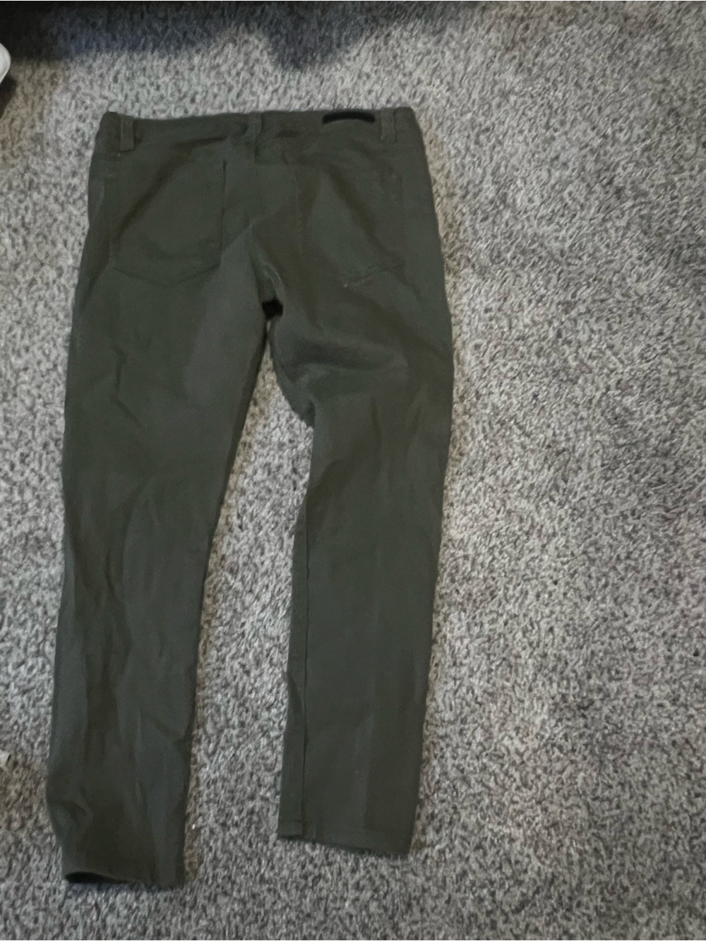 WoMen's Olive Green Casual Pants